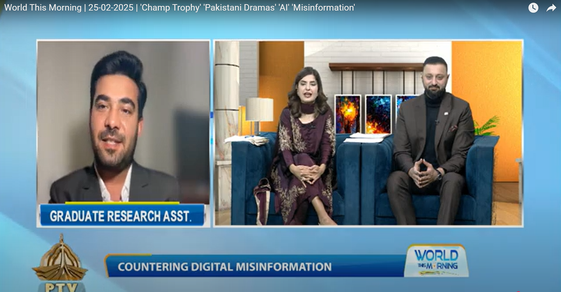 PTV Interview - Misinformation